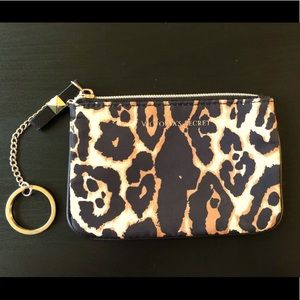 Victoria’s Secret Leopard Print Keychain Wallet